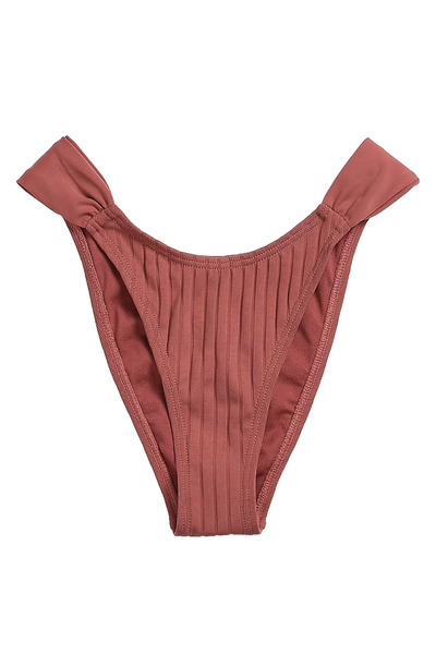 Damsel Bikini Super Rib Sahara Brown
