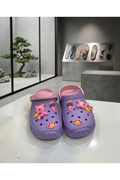 mikam Unisex Children's Orthopedic Slippers with Closed Soles and Accessories