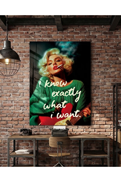 FavloArt Madonna Poster Pleksi Tablo – Modern ve İkonik Duvar Sanatı
