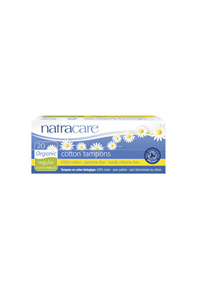 Natracare Organic Normal Internal Tampons 20 pcs