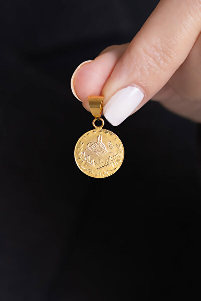 Bayar Gold 14 Ayar Altın Tuğra Kolye Ucu 1,5 cm