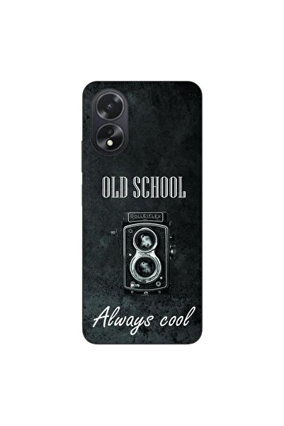 OEM Husa compatibila cu Oppo A38 4G Silicon Gel Tpu Model Retro Camera