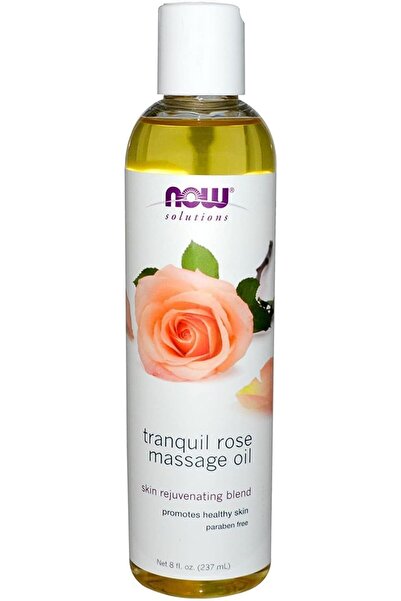 Now ROSE MASSAGE OIL 8 OZ 237ML #6694