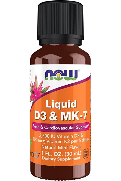Now LIQIUD VIT D-3&MK-7 30ML #3799