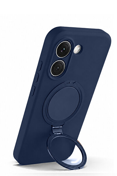Nezih Case Xiaomi Poco X8 Pro Uyumlu İçi Kadife Stand Olabilen Halka Yüzüklü ...