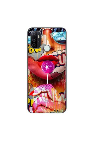 OEM Husa compatibila cu Oppo A53 Silicon Gel Tpu Model Pop Art Lolipop