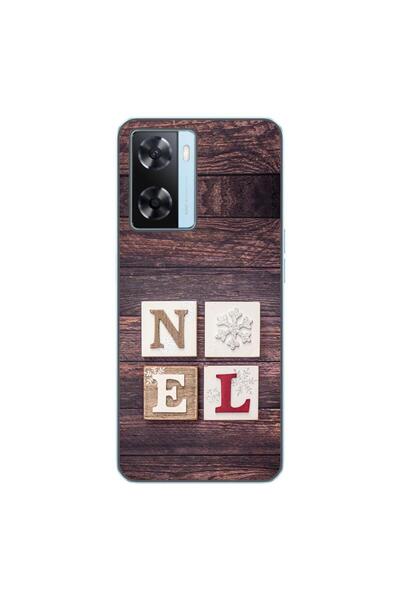 OEM Husa compatibila cu Oppo A57s Silicon Gel Tpu Model Craciun Noel Wood