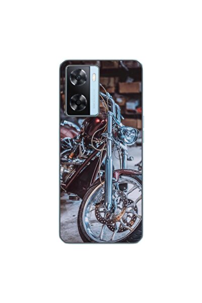 OEM Husa compatibila cu Oppo A57s Silicon Gel Tpu Model Harley Garage