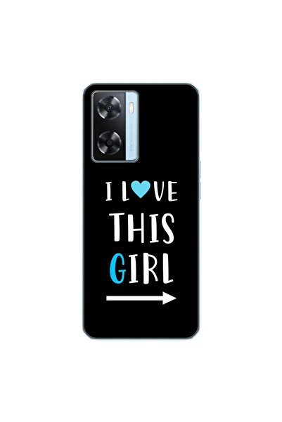 OEM Husa compatibila cu Oppo A57s Silicon Gel Tpu Model Cupluri I love This Girl