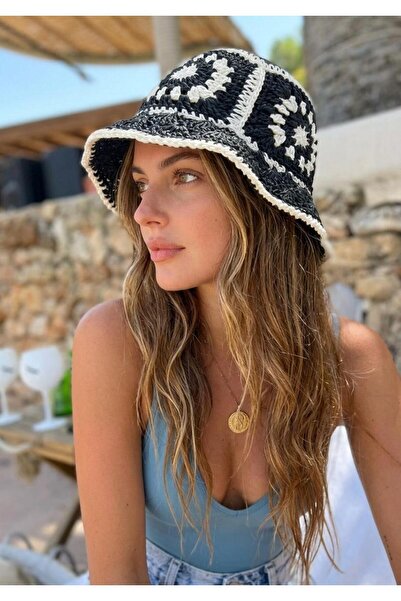LAGRANZE Handmade Women's Straw Hat