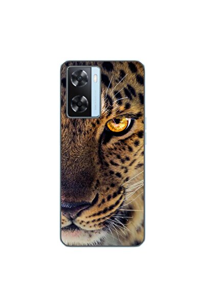 OEM Θήκη συμβατή με Oppo A57s από σιλικόνη gel TPU με σχέδιο λεοπάρδαλης