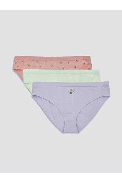 LC Waikiki Printed Bikini Panties 3-Pack (S6)