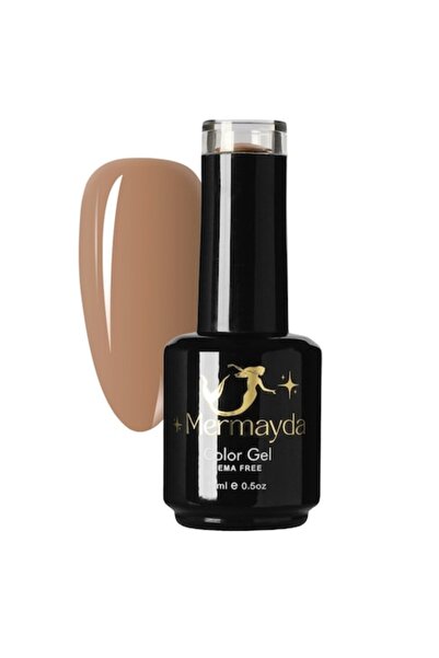 Mermayda Ojă semipermanentă fără HEMA, Gel colorat Toffee Touch SN25 15ml