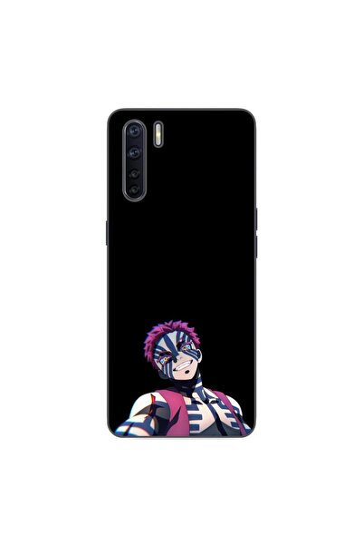OEM Husa compatibila cu Oppo A91 Silicon Gel Tpu Model Demon Slayer Akaza