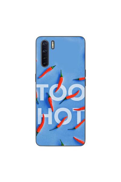 OEM Θήκη συμβατή με Oppo A91 από σιλικόνη gel TPU με σχέδιο  "Message Too Hot "
