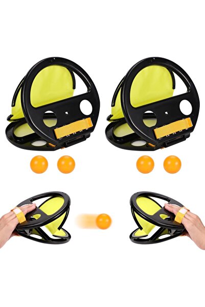Arabest 2-Piece Toss and Catch Ball Game,Outdoor Playset,Throwing and Catchin...