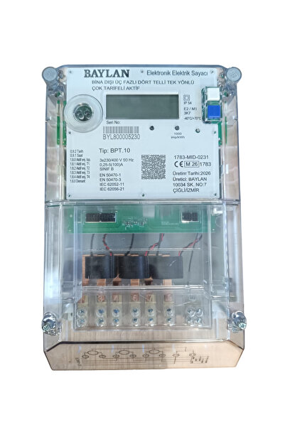 Baylan TRİFAZE ELEKTRİK SAYACI PRO
