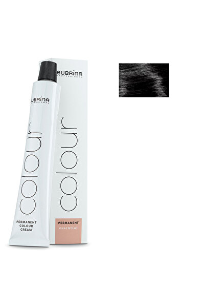 Subrina Professional Culoare Esențială 2/0 - Vopsea de păr permanentă, Negru,...