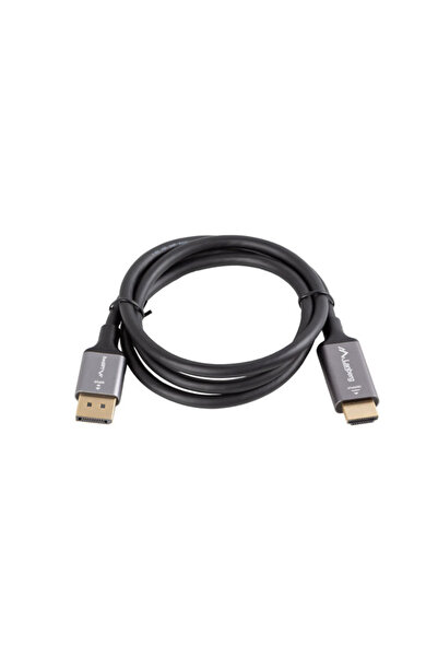 Lanberg Cablu DisplayPort (M) la HDMI (M) 1M 4K Negru-Argintiu