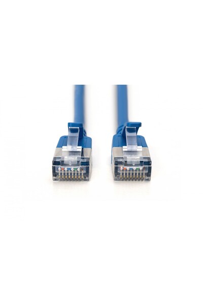 Digitus Cablu patch CAT 6A F/FTP Subțire 5,00m albastru