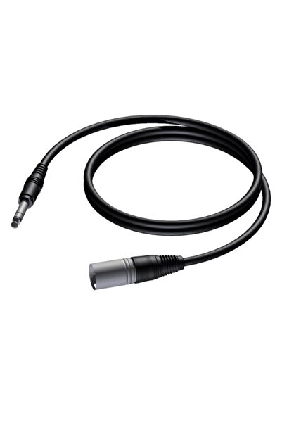 PROCAB Cablu XLR Mufă Masculină - Mufă Masculină Jack 6,3 mm Stereo 1,5 m - C...