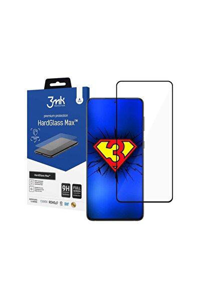 3MK Szk≈Ço hartowane HardGlass Max pentru Samsung Galaxy S21 FE negru