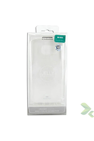 Mercury Husă transparentă tip jeleu pentru Samsung Galaxy S6 Edge