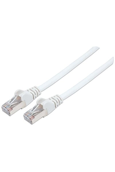 Intellinet Cablu patch RJ45 S/FTP Cat6 10m LSZH Hebels. wei√ü