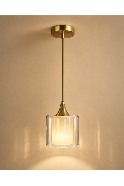 MINIMAL ETICARET VE BILGI TEKNOLOJILERI Lambent Gold Chrome Tekli ONE Sarkıt ...