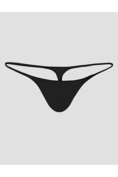 Generic Men's Black Quick-Drying Thong