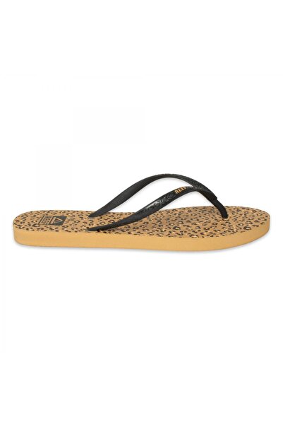 Reef Cj9441 Seaside Prints Parmak Arası Leopar Kadın Terlik