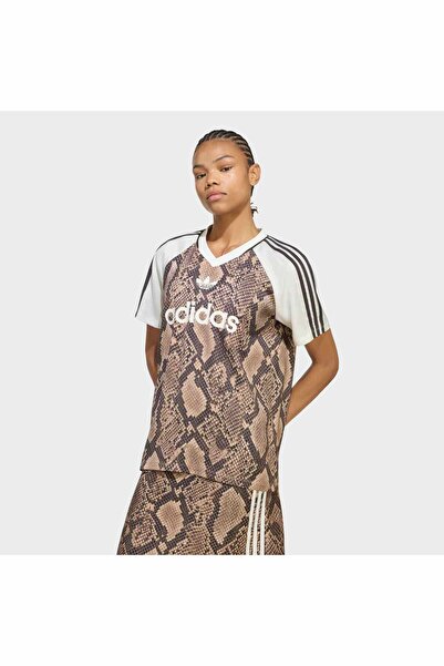 adidas سترة نسائية بنمط حيواني KX1897