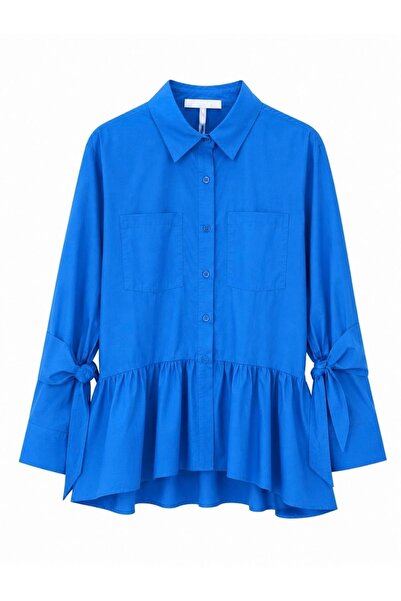 HANIQA Cămașă elegantă din poplin pentru femei