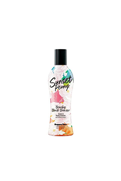 supertan Sunset Peony Super Tan Skin Tanning Lotion - 235ml