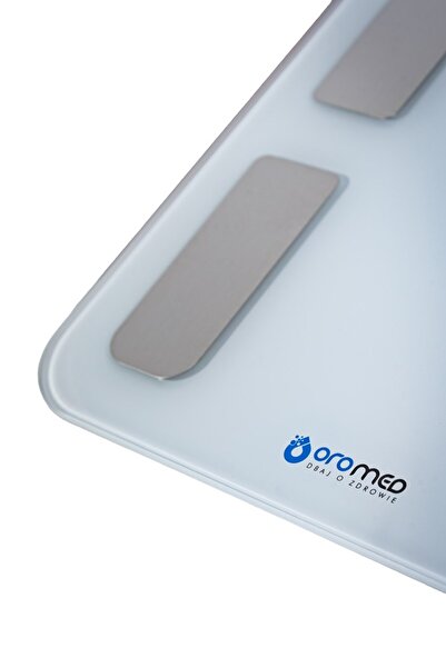 OROMED Waga ≈Çazienkowa ORO BLUETOOTH SMART WHITE