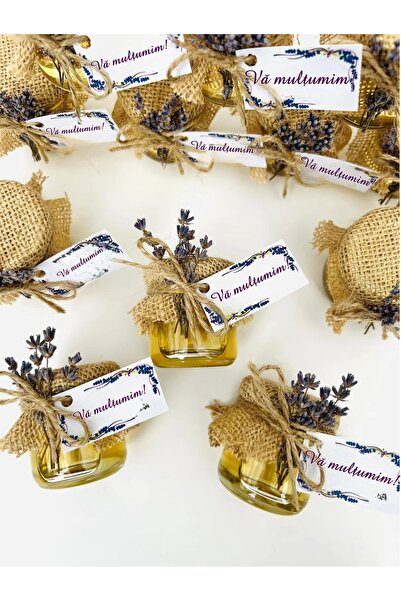 Invitatii Originale Marturii miere LAVANDA - set 10 buc