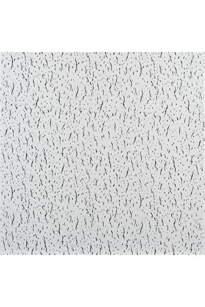 IŞIK 5 Adet Asma Tavan Karolam, PVC, Taşyünü Desen, 60x60 cm, 8 mm