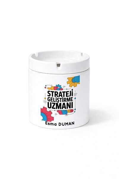 Kirbi Reklam هدية منفضة سجائر مطبوعة على الوجهين من شركة Strategy Development...