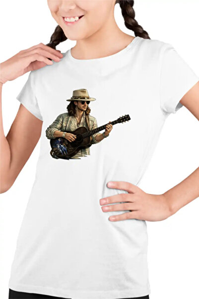 OEM Детска тениска за момичета Kaleo Guitar