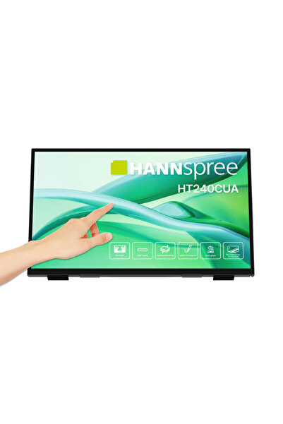 Hannspree Monitor touchscreen HT240CUA - 23.8" VA FHD (1920x1080), HDMI, USB-C