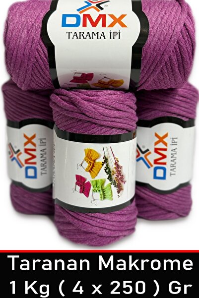 Diva İplik Sfoară de macrame Taranan de lux de 4 mm - O singură șuviță - 060 ...