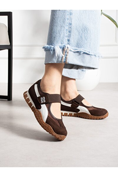 ALEMDAR AYAKKABI Endo Brown Women's Sneakers
