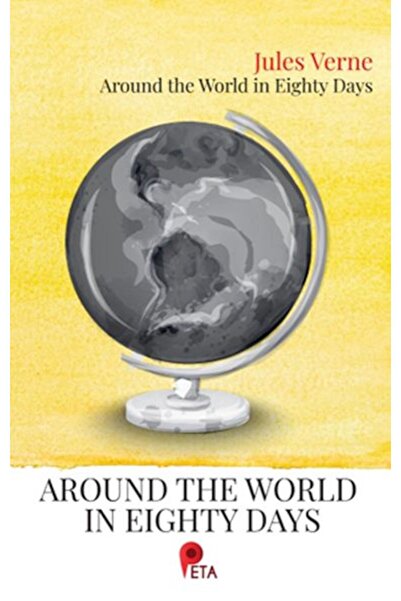 peta kitap Around The World in Eighty Days