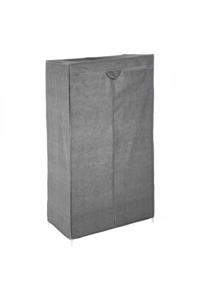 5five Simple Smart Гардероб 5five Тъмно сив, текстилен, 86x45x154 см