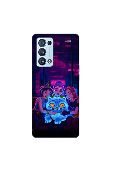 OEM Husa compatibila cu Oppo Reno6 Pro 5G Silicon Gel Tpu Model KPop Demon Hu...