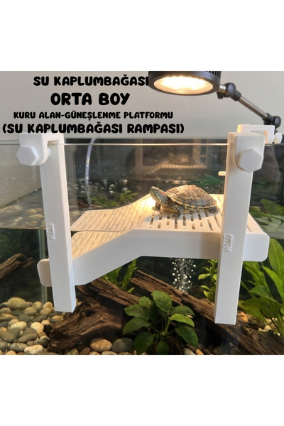 Sitarem Sanal İnternet Mağazacılığı Su Kaplumbağası ORTA BOY Kuru Alan Güneşl...