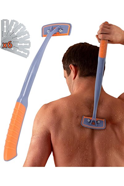 Other BroShaver 3.0 Trimmer DIY pentru spate și corp cu 6 lame - Ras umed sau...