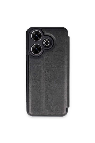 TakÇalıştır Redmi 13 4g Compatible Case Flip Cover - Black