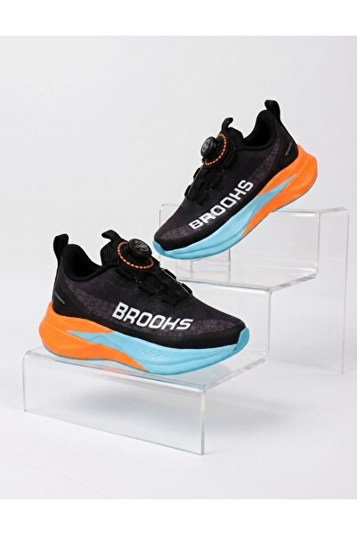MiniKids Adidasi Sport, Twist-On, BrooHS Fashion 2.0, negru