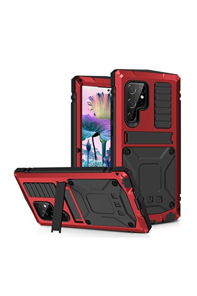 sscase Life Σκληρή Θήκη με Στήριγμα Red (Samsung Galaxy S23 Ultra 5G)